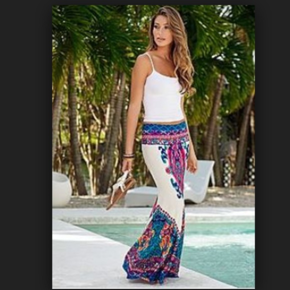 venus maxi skirt